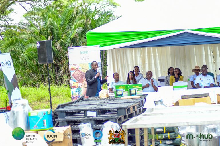 Mt Kenya Hub Delivers Equipment to Malka Beneficiaries